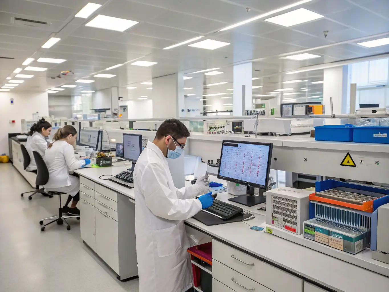 An image of a research lab in Cambridge, highlighting scientific breakthroughs and academic innovation.